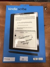 16GB KINDLE SCRIBE, DIGITAL NOTEBOOK WITH BASIC PEN - SEALED: LOCATION - FRONT FLOOR(COLLECTION OR OPTIONAL DELIVERY AVAILABLE)