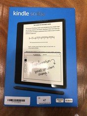 16GB KINDLE SCRIBE, DIGITAL NOTEBOOK WITH PREMIUM PEN - SEALED: LOCATION - FRONT FLOOR(COLLECTION OR OPTIONAL DELIVERY AVAILABLE)