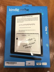 16GB KINDLE SCRIBE, DIGITAL NOTEBOOK WITH PREMIUM PEN - SEALED: LOCATION - FRONT FLOOR(COLLECTION OR OPTIONAL DELIVERY AVAILABLE)