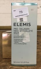ELEMIS PRO-COLLAGEN DEFINITION DAY CREAM & ELEMIS PRO-COLLAGEN NECK & DECOLLETE BALM:: LOCATION - A RACK(COLLECTION OR OPTIONAL DELIVERY AVAILABLE)