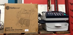 SAFESCAN BANKNOTE COUNTER MODEL 2865-S + PITNEY BOWES MAIL MARK FRANKING MACHINE : LOCATION - B RACK(COLLECTION OR OPTIONAL DELIVERY AVAILABLE)