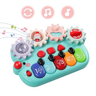 15 X VINTOP BABY MUSICAL TODDLER TOY, PIANO KEYBOARD TOY EDUCATIONAL GIFT FOR 6+ MONTHS TODDLERS 1 2 3 YEARS OLD GIRLS BOY, SOUND MUSIC ACTIVITY CENTER EDUCATIONAL LEARNING GIFTS - TOTAL RRP £125: LO