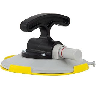 18 X IMT 6” SUCTION CUP PUMP ACTIVE, T-HANDLE VACUUM LIFTER WITH CONCAVE NON-MARKING PLATE FOR FLAT/CURVED SURFACE - TOTAL RRP £224: LOCATION - E