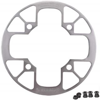 37 X UPANBIKE MOUNTAIN BIKE CHAINRING GUARD 104BCD ALUMINUM ALLOY CHAINRING PROTECTOR COVER FOR 32~34T 36~38T 40~42T CHAINRING SPROCKETS (32T-34T, SILVER) - TOTAL RRP £371: LOCATION - F