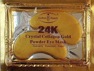 QTY OF ASSORTED ITEMS TO INCLUDE AICHUN BEAUTY 24K CRYSTAL COLLAGEN GOLD POWDER EYE MASK( 25/03/25 SOME MAY BE PAST BEST BEFORE DATES ) RRP £321: LOCATION - G