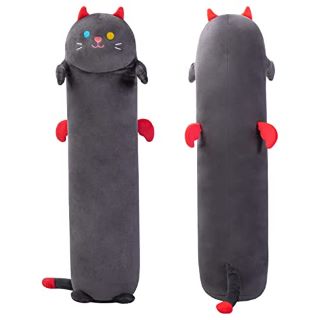 5 X MEWAII 28IN LONG CAT PLUSH TOY RRP £105: LOCATION - H