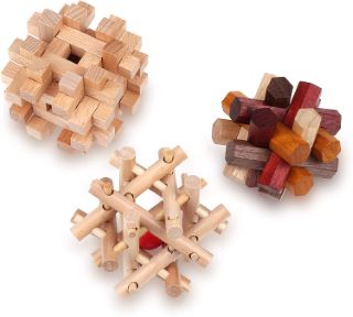 16 X SHARP BRAIN 3D WOODEN ADULTS AND TEENS PUZZLE GAMES RRP £265: LOCATION - H