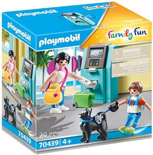 20 X PLAYMOBIL 70439 FAMILY FUN BEACH HOTEL TOURISTS WITH ATM, FOR CHILDREN AGES 4+, FUN IMAGINATIVE ROLE-PLAY, PLAYSETS SUITABLE FOR CHILDREN AGES 4+ - TOTAL RRP £115: LOCATION - I