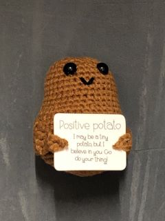 QTY OF ASSORTED ITEMS TO INCLUDE A POSITIVE CROCHET POTATO RRP £376: LOCATION - K