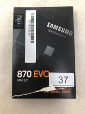 SAMSUNG SSD 870 EVO READ SPEED 560 MB/S WRITE SPEED 530 MB/S: LOCATION - RACK
