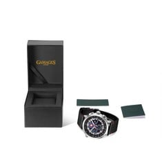 GAMAGES OF LONDON LIMITED EDITION HAND ASSEMBLED TARGET RACER AUTOMATIC BLACK RRP £710 - GA1571: LOCATION - RACK