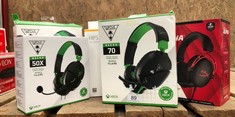 QTY OF GAMING HEADSETS TO INCLUDE TURTLE BEACH RECON 70 HEADSET : LOCATION - RACK