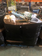 PALLET OF ASSORTED ITEMS TO INC PEDASTAL FAN