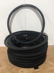 QUANTITY OF ASSORTED CYCLE TYRES TO INCLUDE RALEIGH CST MTB TYRE SIZE 26X1.95