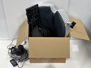 QUANTITY OF MIXED TECH ACCESSORIES. (TO INCLUDE A LAPTOP BAG KEYBOARD AND MOUSE AND OTHER TECH RELATED ITEMS) [JPTM112698]