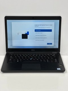DELL LATITUDE 5480 256 GB LAPTOP IN BLACK. (WITH MAINS CHARGER UNIT). INTEL CORE I5-7300U CPU @ 2.60 GHZ, 16.0 GB RAM, , INTEL HD GRAPHICS 620 [JPTM112458]