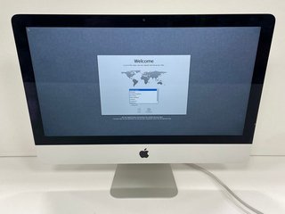 APPLE IMAC (LATE 2012) 1 TB PC: MODEL NO A1418 (WITH POWER CABLE). 2.7 GHZ INTEL CORE I5, 8 GB RAM, 21.5" SCREEN, NVIDIA GEFORCE GT 640M 512 MB [JPTM111877]