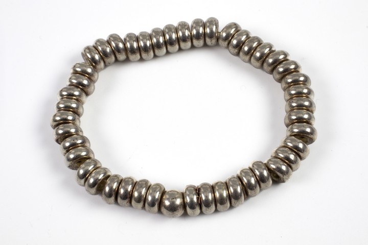 Silver Sweetie Stretch Bracelet, 39.8g. (VAT Only Payable on Buyers Premium)
