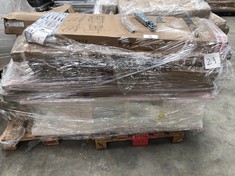 PALLET OF ASSORTED FURNITURE (WHICH MAY BE BROKEN OR INCOMPLETE).