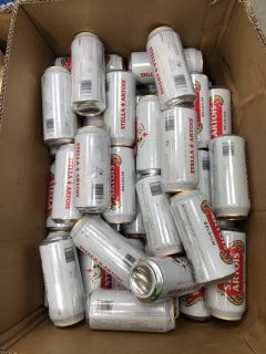 BOX OF APPROX 60 X STELLA ARTOIS (PLEASE NOTE: 18+YEARS ONLY. STRICTLY NO COURIER REQUESTS. COLLECTIONS MONDAY 1ST APRIL - FRIDAY 5TH APRIL 2024 ONLY)