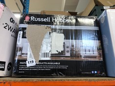 RUSSELL HOBBS WHITE MANUAL MICROWAVE MODEL NO.: RHM1731 (DELIVERY ONLY)
