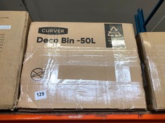 CURVER 50L DECO BIN (DELIVERY ONLY)