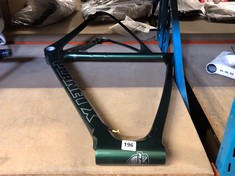 PLANET X PRO CARBON BICYCLE FRAME IN METALLIC GREEN (DELIVERY ONLY)