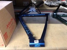 PLANET X PRO CARBON BICYCLE FRAME IN METALIC BLUE (DELIVERY ONLY)