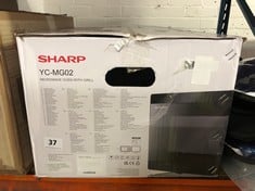 SHARP MICROWAVE OVEN WITH GRILL MODEL NO.: YC-MG02 (DELIVERY ONLY)