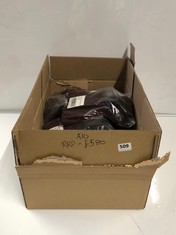10 X FULL MOON NUBBY POM BEANIES - WINE RED TOTAL RRP £580.00 (DELIVERY ONLY)