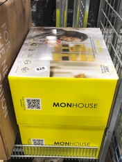 2 X MONHOUSE HEATED THROW - GREY (DELIVERY ONLY)
