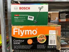 FLYMO CONTOUR 500E ELECTRIC GRASS TRIMMER AND LAWN EDGER TO INCLUDE BOSCH EASYGRASSCUT CORDED GRASS TRIMMER (DELIVERY ONLY)
