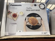 PANASONIC CROUSTINA AUTOMATIC BREAD MAKER WHITE SD-ZP2000 - RRP £268 (PARCEL DELIVERY ONLY)