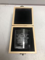 X22 WHISKEY GLASSES ASSORTED YEARS. (DELIVERY ONLY)