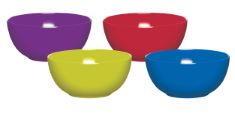 QTY OF ITEMS TO INLCUDE ASSORTED ITEMS TO INCLUDE COLOURWORKS PLASTIC BOWLS FOR PARTIES AND CHILDREN OR CAMPING, MELAMINE MADE, IN CLASSIC COLOURS, SET OF 4, HEALTHSPAN 900MG (2 X PACKS OF 450MG) CBD