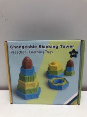 40 X CHANGEABLE STACKING TOWER. (DELIVERY ONLY)
