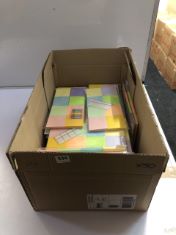 50 X 8 PACK STICKY NOTES . (DELIVERY ONLY)