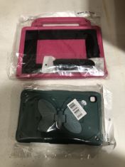 50 X ASSORTED STYLE & COLOUR TABLET CASES . (DELIVERY ONLY)