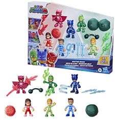 QTY OF ITEMS TO INLCUDE BOX OF ASSORTED TOYS TO INCLUDE PJ MASKS F5351, HEROES OF THE NIGHT, 6 FIGURES PACK WITH 11 ACCESSORIES, PRESCHOOL TOY FOR KIDS, AGES 3+, MULTICOLORED, FUNKO POP! VINYL FIGURE