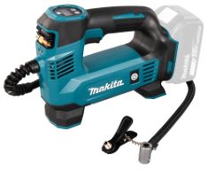 MAKITA DMP180Z 18V LI-ION LXT INFLATOR - BATTERIES AND CHARGER NOT INCLUDED, BLUE/SILVER, M. (DELIVERY ONLY)