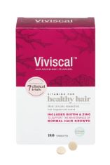 2 X VIVISCAL BIOTIN HAIR SUPPLEMENT FOR WOMEN, PACK OF 180 BIOTIN & ZINC TABLETS, NATURAL INGREDIENTS WITH RICH MARINE PROTEIN COMPLEX AMINOMAR C, CONTRIBUTES TO HEALTHY HAIR GROWTH (3 MONTH SUPPLY).