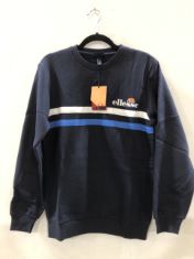 15 X ELLESSE JUMPERS IN BLUE. (DELIVERY ONLY)