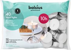 QTY OF ITEMS TO INLCUDE BOX OF ASSORTED ITEMS TO INCLUDE BOLSIUS 10 HOUR MAXI TEA LIGHTS - 40 PACK (WHITE) 1 X BAG OF 40, FEROGLOBIN IRON CAPSULE HELPS TO REDUCE TIREDNESS AND FATIGUE. (DELIVERY ONLY