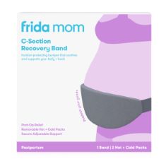 QTY OF ITEMS TO INLCUDE OX OF ASSORTED BABY ITEMS TO INCLUDE FRIDA MOM C-SECTION RECOVERY BAND, POST-OP INCISION PROTECTOR, TARGETED HOT + COLD THERAPY, METANIUM NAPPY RASH OINTMENT - TREATMENT OF NA