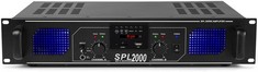 SKYTEC SPL-2000 AMPLIFIER AMP (ORIGINAL RRP - £185.00) IN BLACK. (WITH BOX) [JPTC64991]