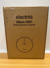 ELECTRIQ IQLEAN-CR01 ROBOT VACUUM CLEANER ROBOT HOOVER. (WITH BOX) [JPTC64880]
