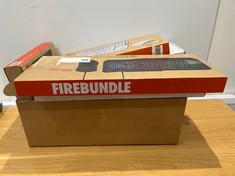 BOX OF ASSORTED ITEMS TO INCLUDE FIRE BUNDLE ADV. 23 PC ACCESSORY. (WITH BOX) [JPTC64895]