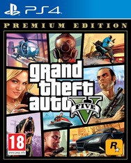 PLAYSTATION 4 13 X ASSORTED ITEMS TO INCLUDE GTA V GAMES. (WITH CASE (18+ ID REQUIRED ON COLLECTION)) [JPTC65045]