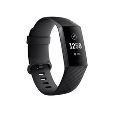 FITBIT CHARGE 3 FB409 SMARTWATCH (ORIGINAL RRP - £131.00) IN BLACK. (WITH BOX) [JPTC65061]