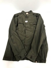 PRETTY GREEN JACKET IN DARK KHAKI SIZE L (DELIVERY ONLY)